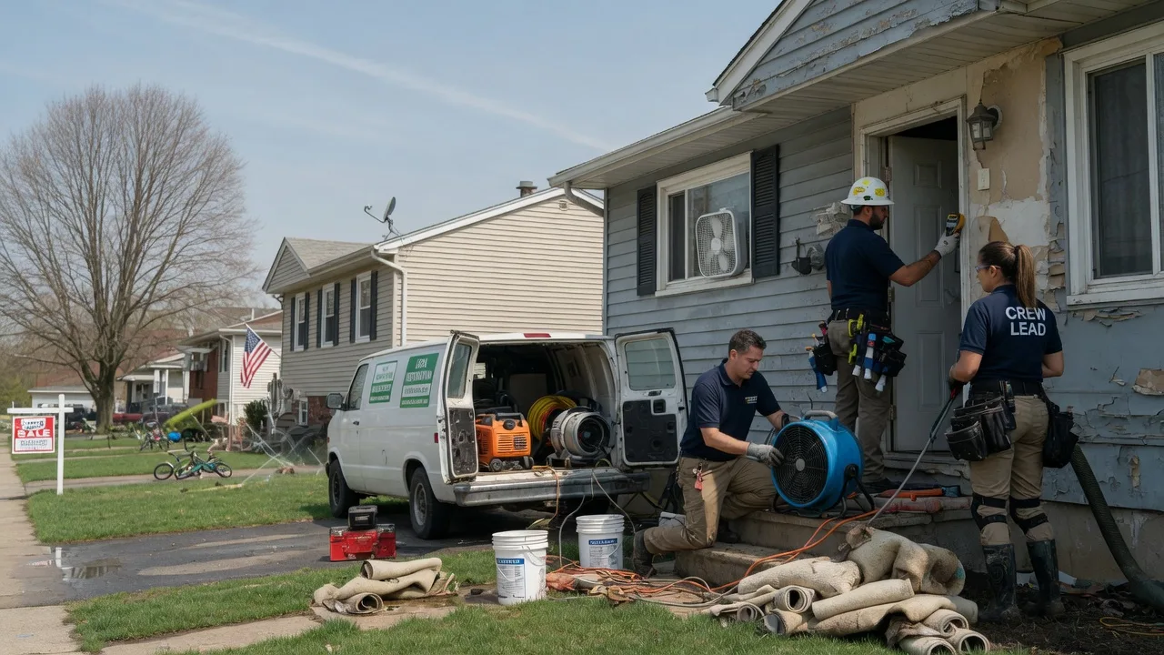 Flood Cleanup in Etowah, NC near me